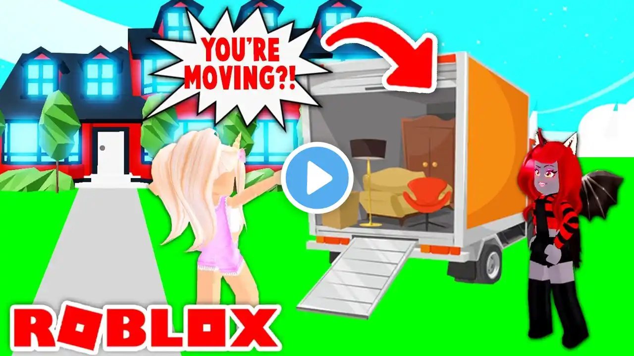 Moving Away From My BEST FRIEND FOREVER In Adopt Me! (Roblox)