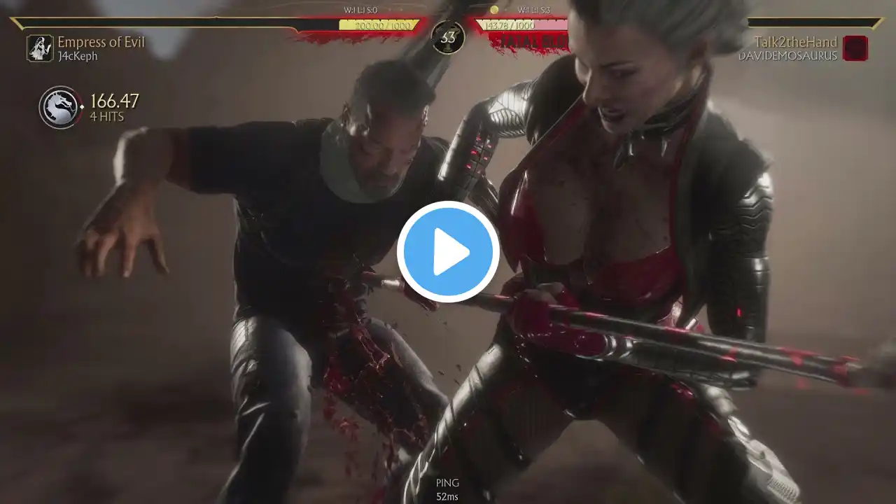 MK11 ULTIMATE TERMINATOR KOMBAT LEAGUE season 22 vs Sindel 2