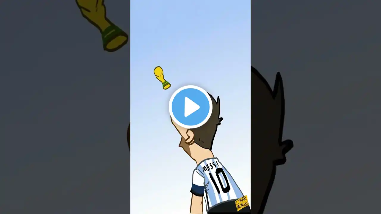 Messi chases the World Cup #shorts #worldcup #messi #football #argentina