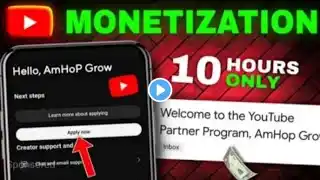 How to MONETIZE YouTube Channel in 2025 ( Full & 100% Right Process )