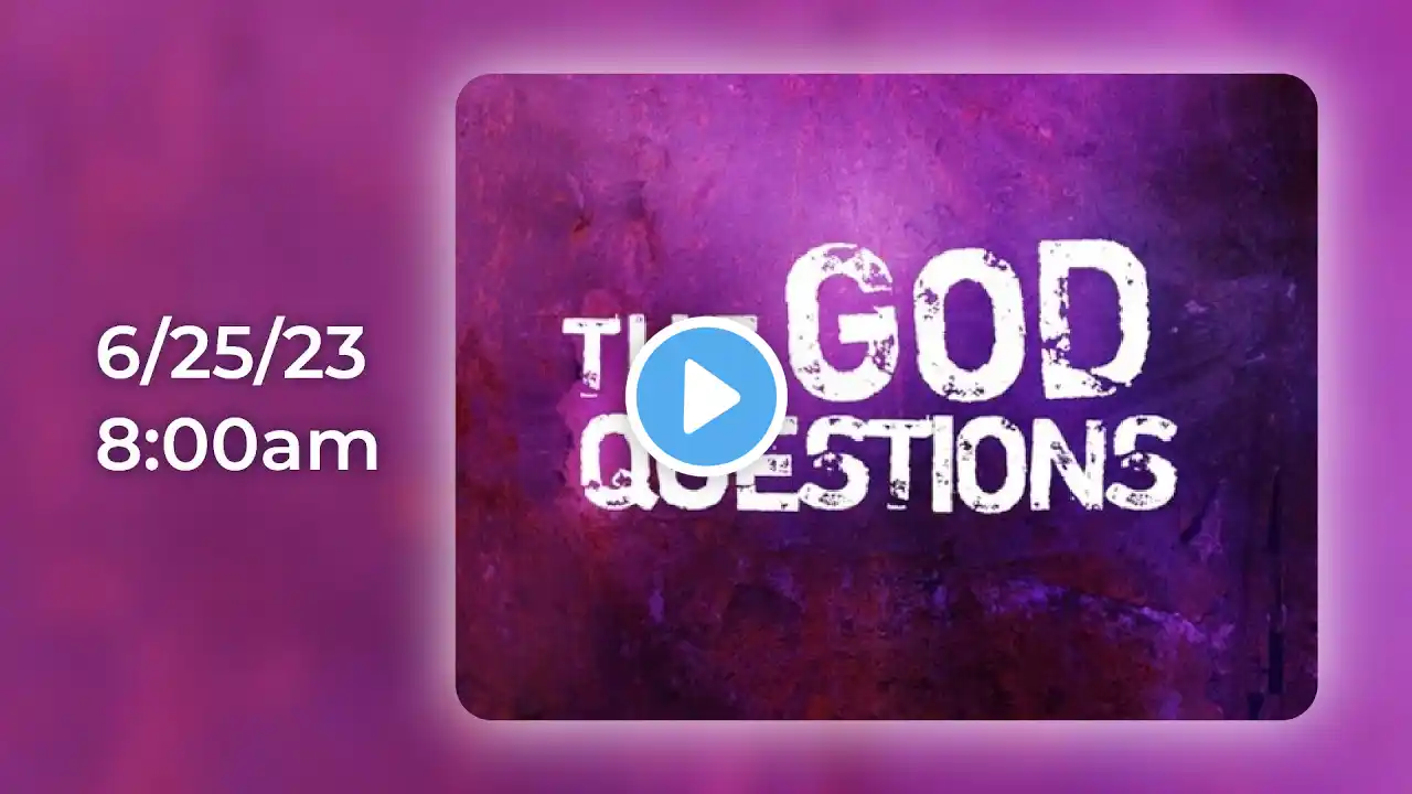 Sunday Worship June 25, 2023 8:00 AM