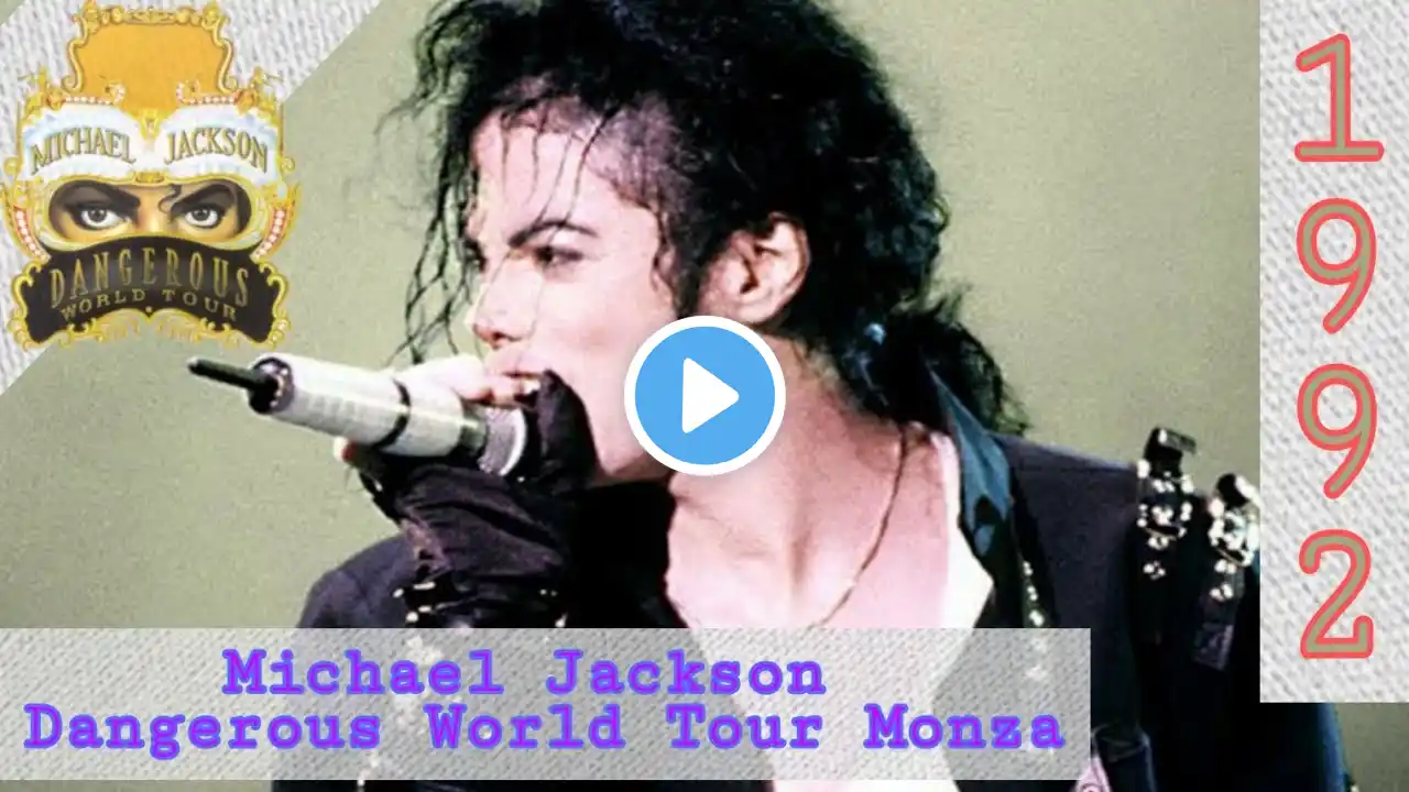 Michael Jackson Dangerous World Tour Monza 07.07.1992 - Full Concert Amateur - Streaming 720pHD