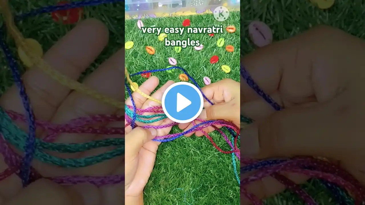 Very Easy Navratri Bangles |😱|Homemade Navratri Bangles#shorts #trending #ytshorts #vuralvideo #diy