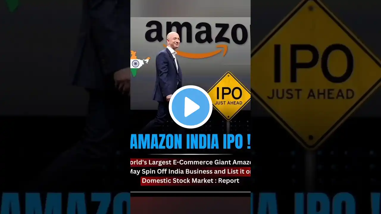 Amazon IPO World's largest e-commerce company #nifty #banknifty #trading #tips #sebi® #advisor