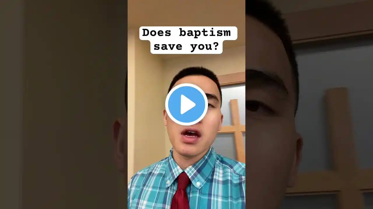 Peter says baptism saves you #jesus #jesuslovesyou #jesuschrist #short #yt #christian #bible #gospel