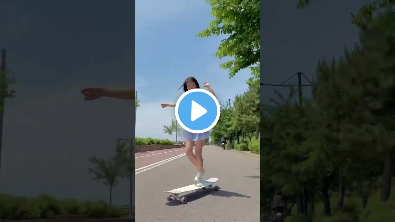 롱보드 예쁘게 타는 방법🩵 #롱보드댄싱 #롱보드 #롱보드초보 #롱보드입문 #longboard #영종도 #영종도여행