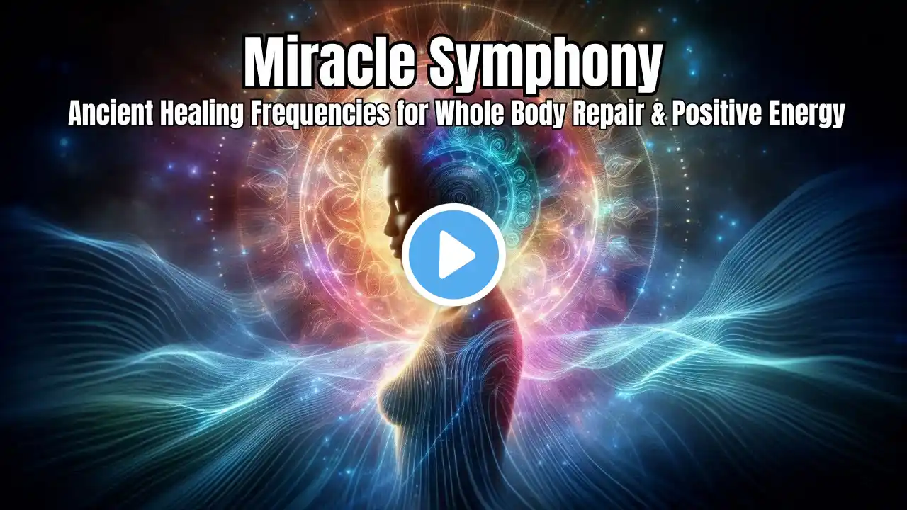 Miracle Symphony ✨ | Ancient Healing Frequencies for Whole Body Repair & Positive Energy