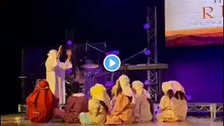 Jesus resurrection skits by Sunday school kids.