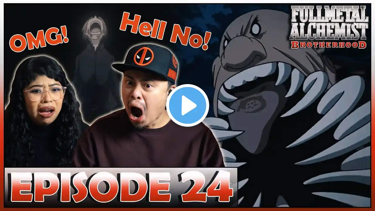 GLUTTONY EATS ED? "Inside the Belly" FullMetal Alchemist Brotherhood Episode 24 Reaction