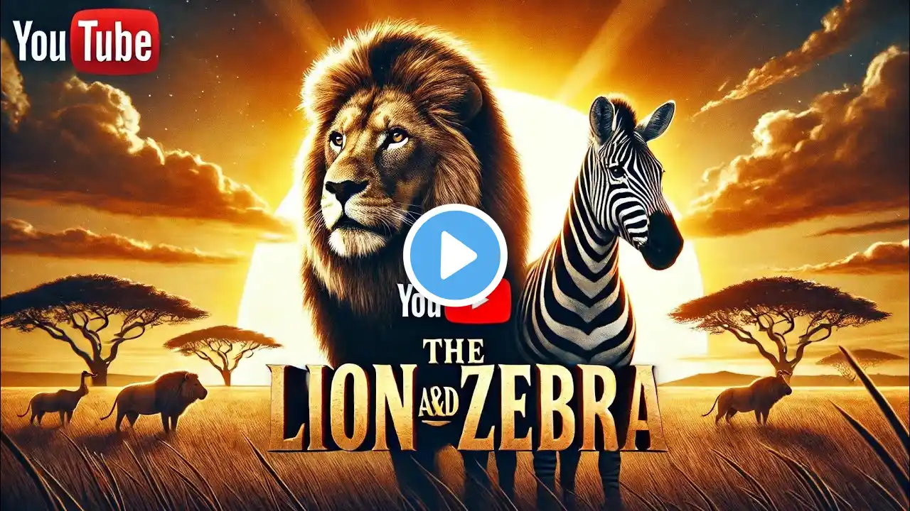 The Lion and the Zebra|The English Moral Story|English Fairy Tales.