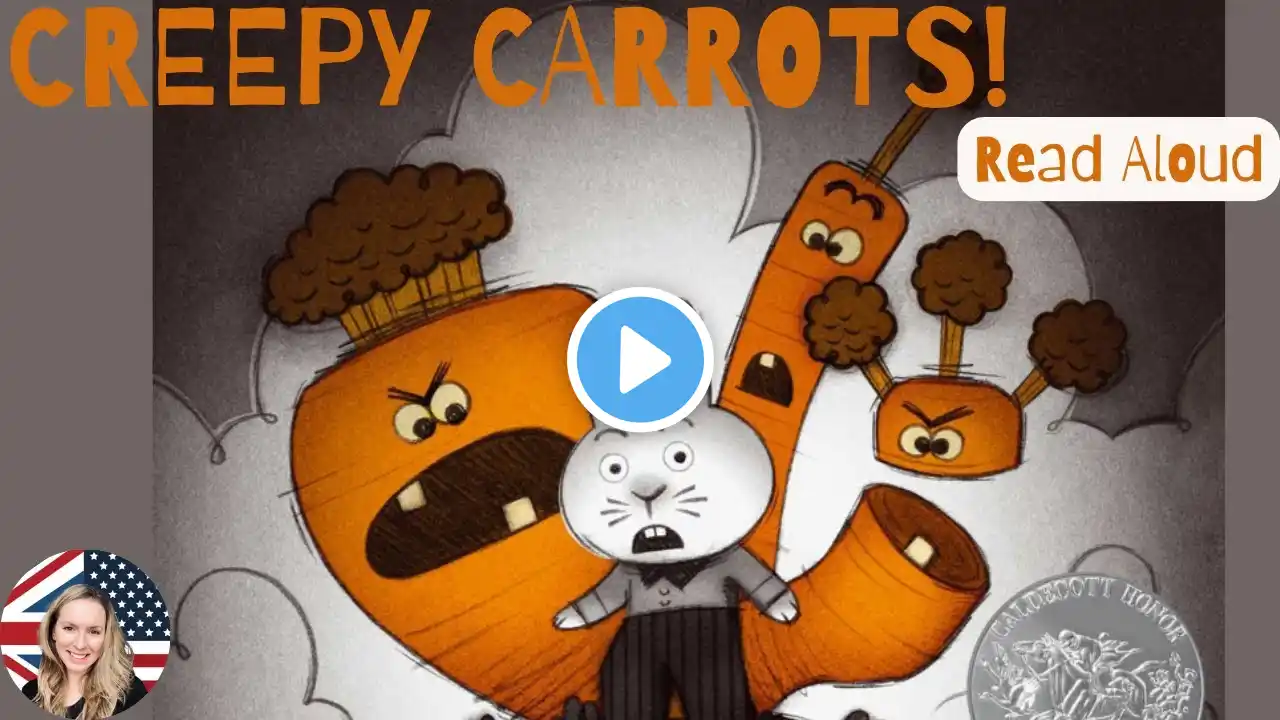 😱🥕Kids Books Read Aloud Creepy Carrots by Aaron Reynolds #readaloudforkids  #readaloud