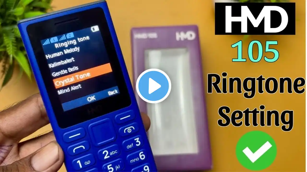 HMD 105 Ringtone Setting - HMD 105 ringtone kaise set kare | how to ringtone in HMD
