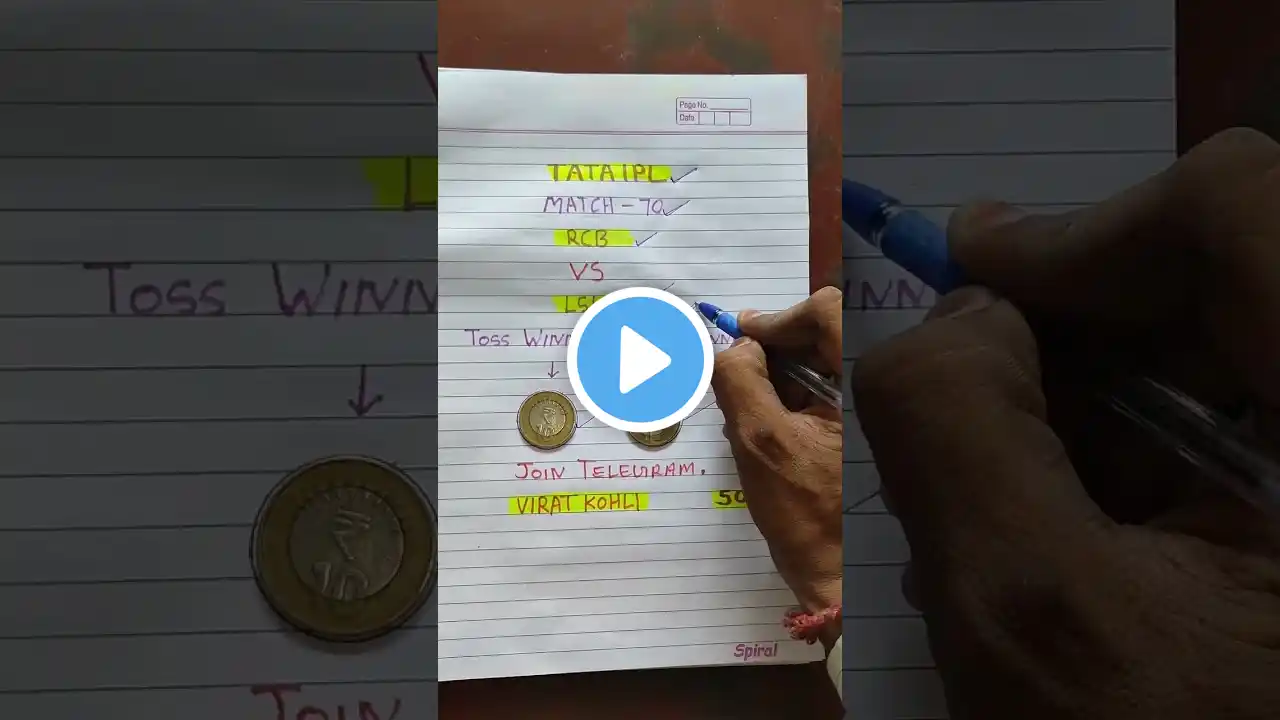Today match toss rcb vs lucknow #srh #kkr #cricketprediction #ipl #ipl2025