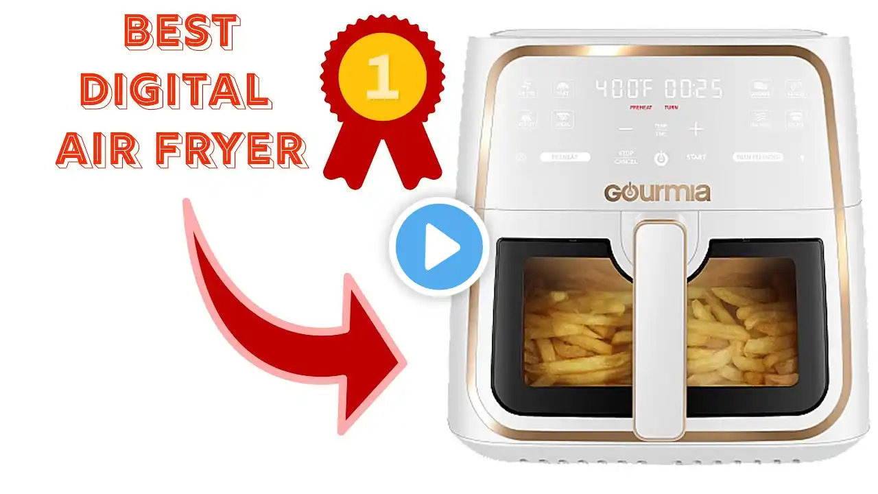 BEST Digital Air Fryer - Gorumia Air Fryer - Model GAF823 - Fry Chicken Wings And French Fries