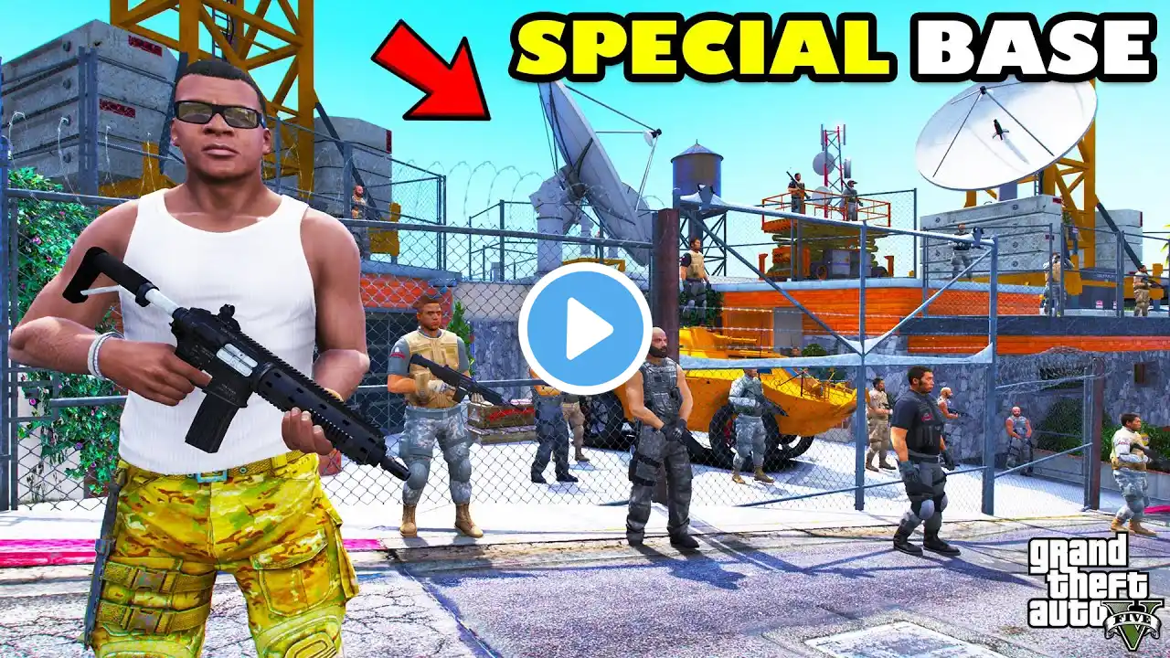 Franklin Upgrade His House To SPECIAL FORCE Base In GTA 5 | SHINCHAN and CHOP