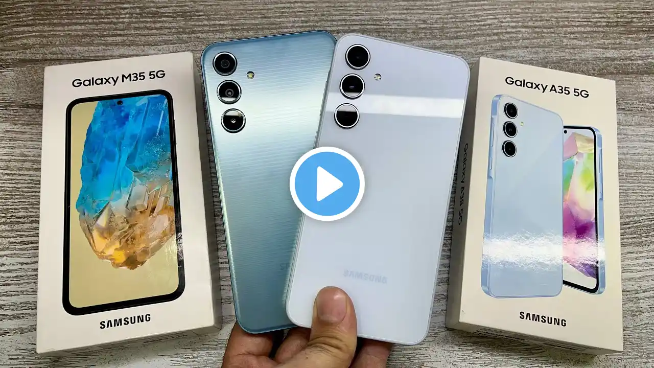 Samsung M35 5g vs Samsung A35 5g - Best Konsa ? | Big confusion | Best Camera ๐ธ | Gaming processor ๐ฎ