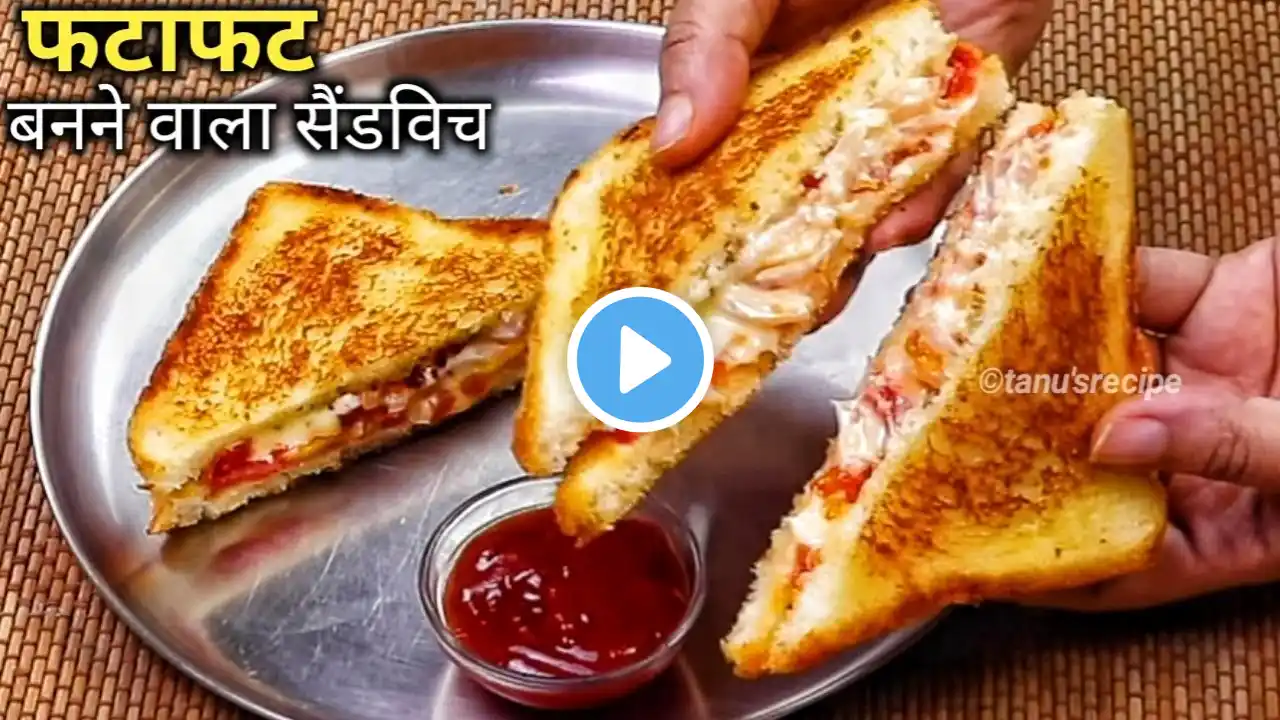 The family makes this sandwich 5 days a week, know the secret | Spicy Sandwich on Tawa | Sandwich