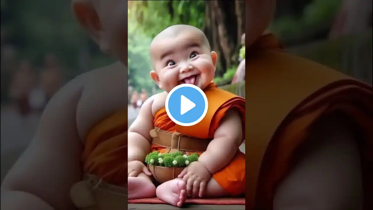 little monk so cute video #vairalshort #shorts #littlemonk