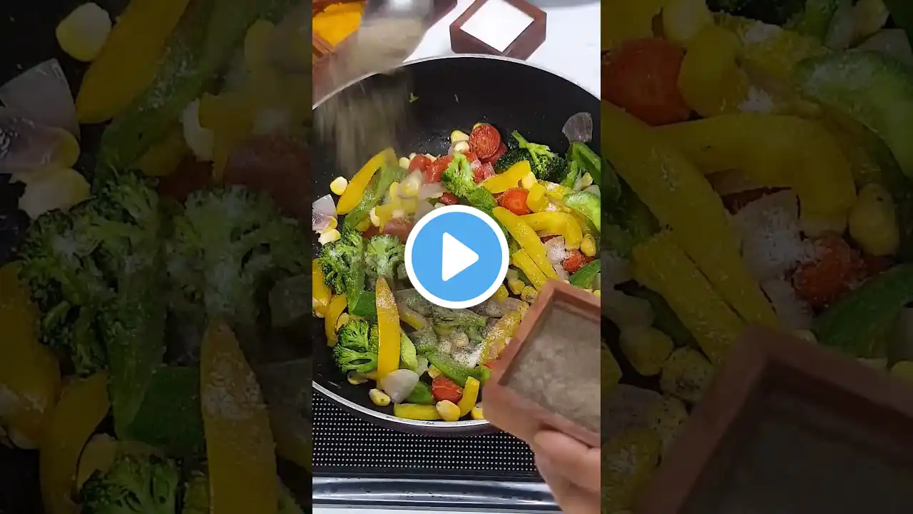 Vegetable Saute | Vegetable Stir Fry | #shorts #viral #ytshorts