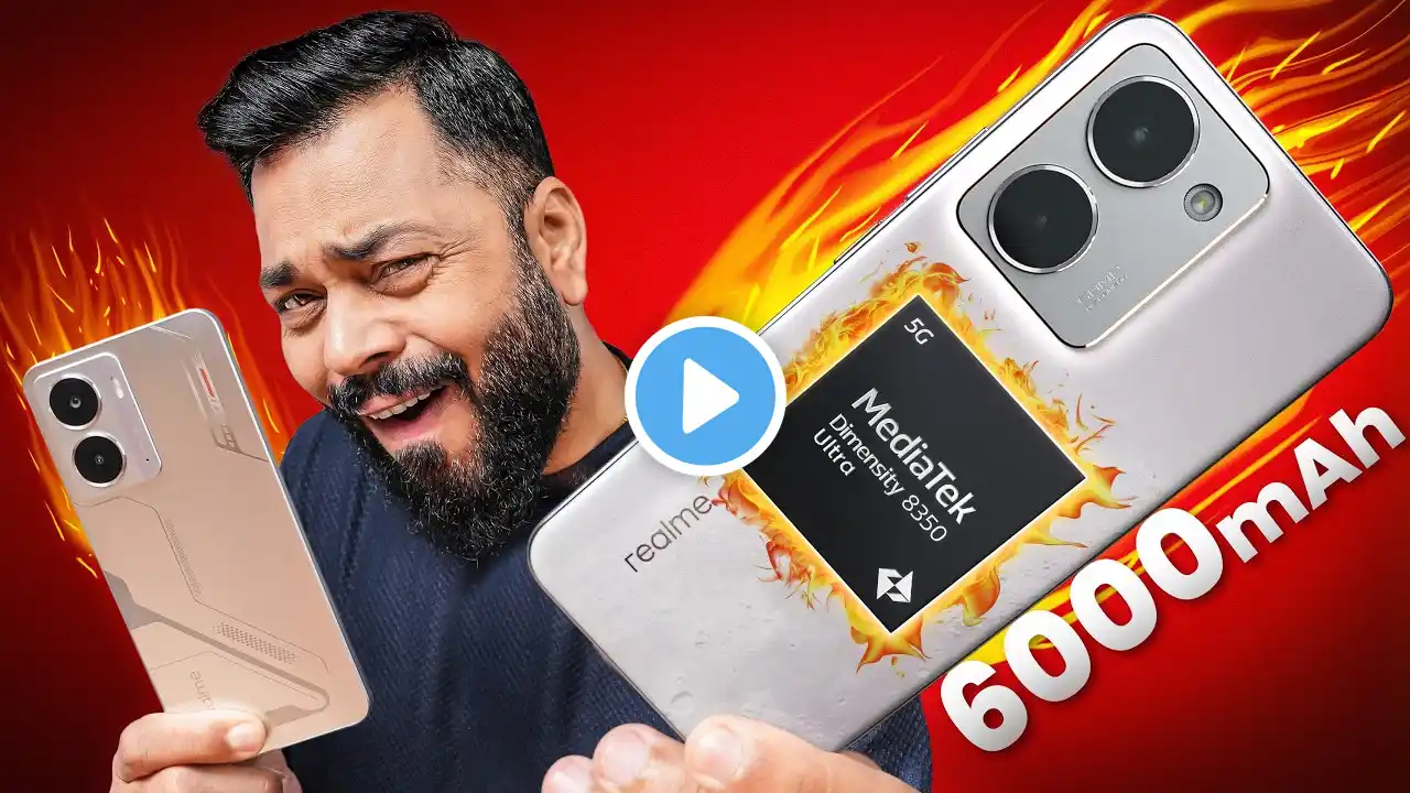 realme P3 Ultra Unboxing & First Look⚡MTK D8350 Ultra, 6000mAh, IP69 @₹22999*