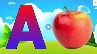 Phonics Song 2 with TWO Words in 3D - A For Airplane - ABC Alphabet Songs with Sounds for Children