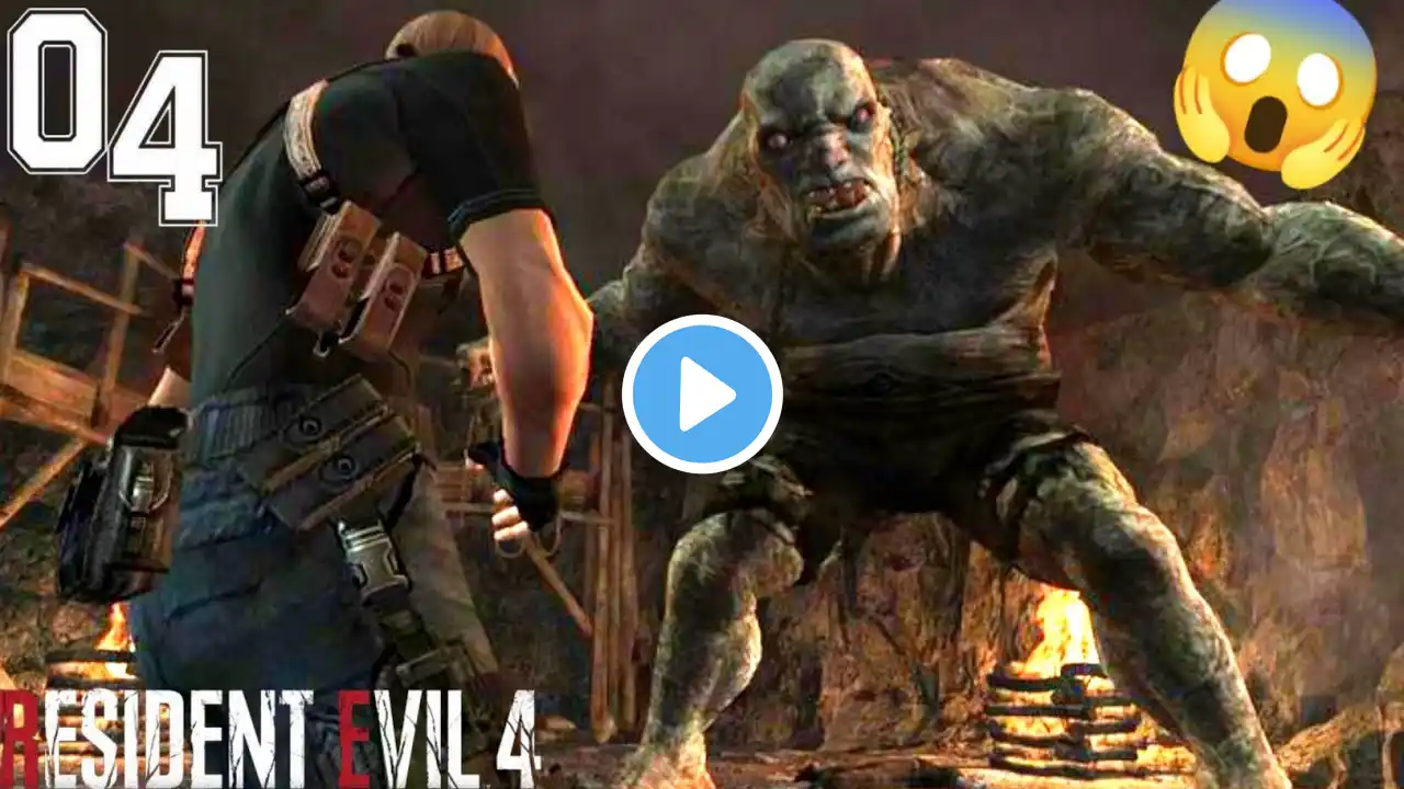 DEFEATING THE UNSTOPPABLE: GIANT MONSTER BOSS FIGHT IN RESIDENT EVIL 4 REMAKE #4