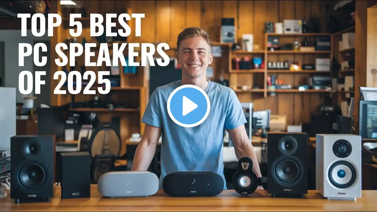 Top 5 BEST PC Speakers of 2025 🔥 | Ultimate Sound Experience for Gamers & Creators!