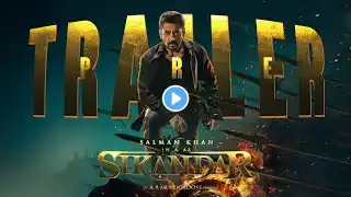 Sikandar (Fan-Cutz) | Pre - Trailer | Salman Khan | Rashmika | Sajid Nadiadwala | A.R. Murugadoss