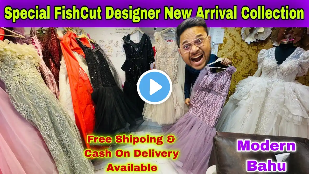 Fish Cut dresses On demand Special Collection | fish cut | fish cut dress in delhi | gown #fishcut