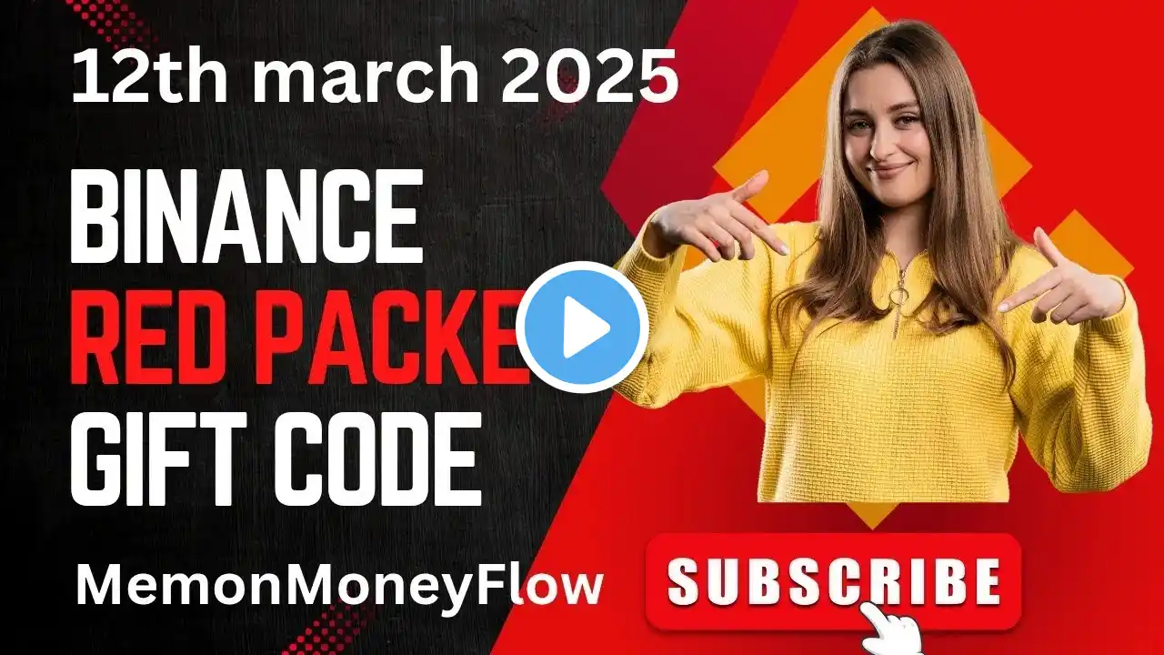 BINANCE RED PACKET GIFT CODE 11th March 2025||claim today's Red packet code Binance