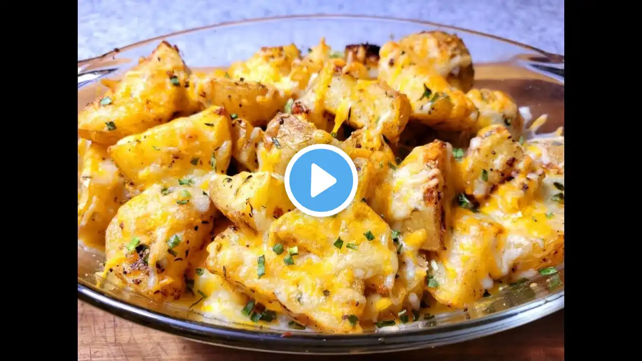 CHEESY ROASTED POTATOES