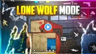 Best Lone Wolf Gameplay 🔥 1 Vs 1 Garena Free Fire Max