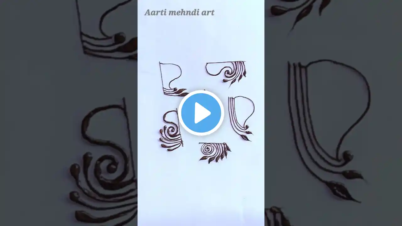 Mehndi design for beginners #shorts #viralvideo #trending #mehndi #10million