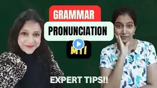 Grammar, pronunciation and MTI. Candid conversation with Meenu mam!!