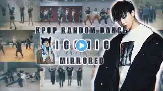 [ MIRRORED ] KPOP RANDOM DANCE ICONIC | 100+ SONGS | 1 HOUR