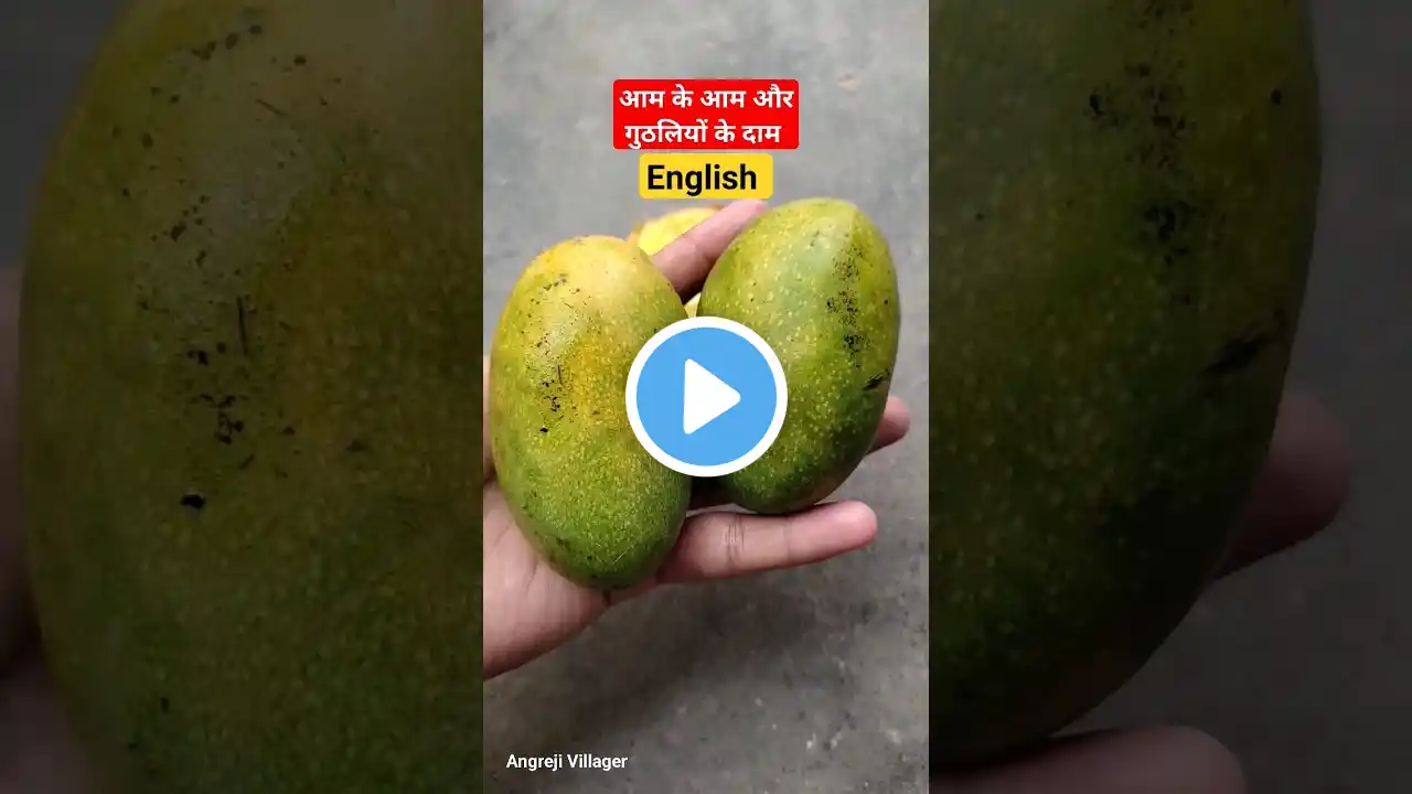 आम के आम और गुठलियों के दाम English अनुवाद ❤️ #shorts