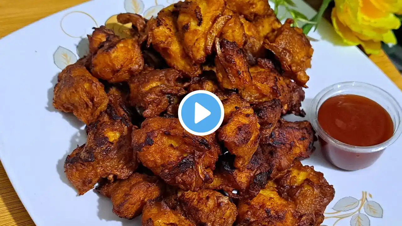 মুচমুচে চিকেন পাকোড়া রেসিপি| Crispy Chicken Pakora Recipe | নাস্তা রেসিপি।Snacks Recipe