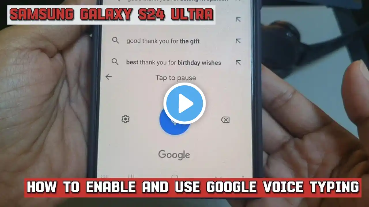 How to enable and use Google voice typing for your Samsung keyboard on Samsung Galaxy S24 Ultra