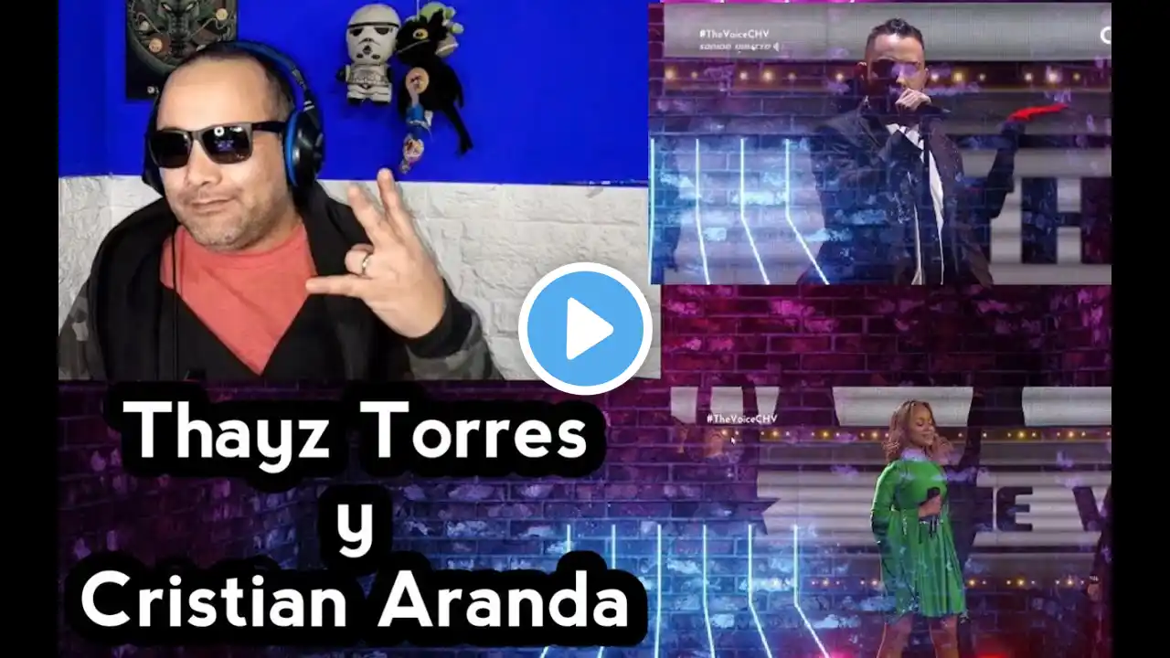 Reacción a Thayz Torres y Cristian Aranda The Voice Chile #thayztorrez #cristianaranda #thevoice