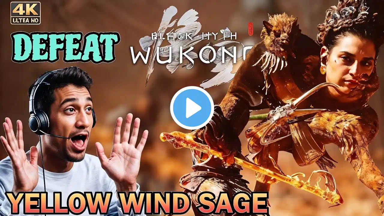 How to Defeat Yellow Wind Sage EASY in Black Myth :Wukong