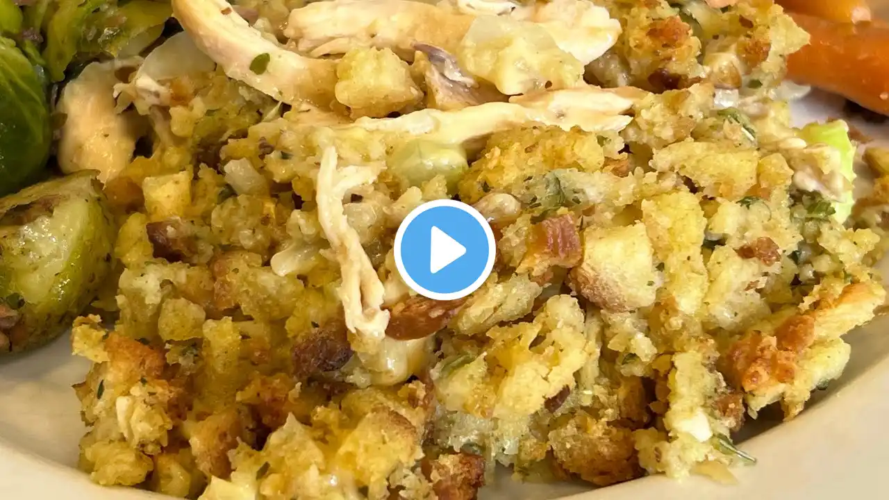 Chicken Dressing Casserole