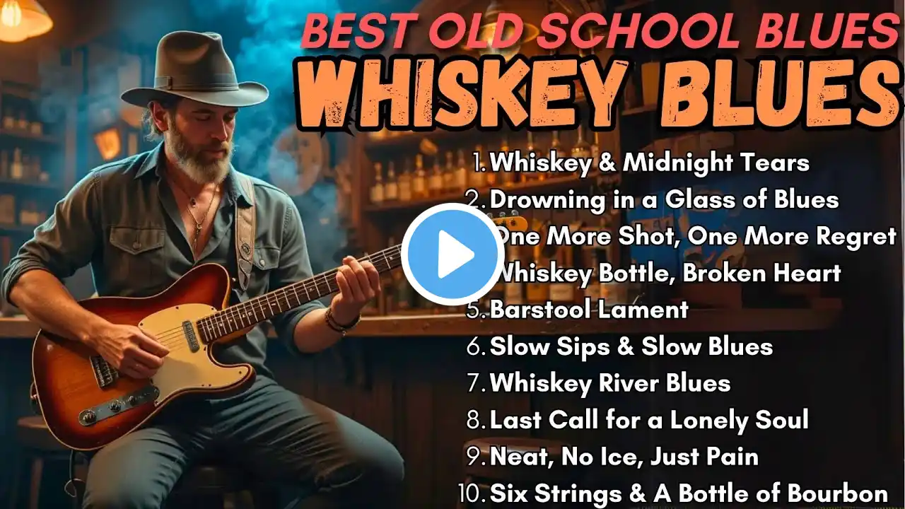 Whiskey Blues & Chill - Best Blues Guitar Melodies for Relaxation & Late Night Vibes Full Album