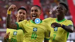 Brazil vs Colombia 2 - 1 All Goals & Highlights   2025