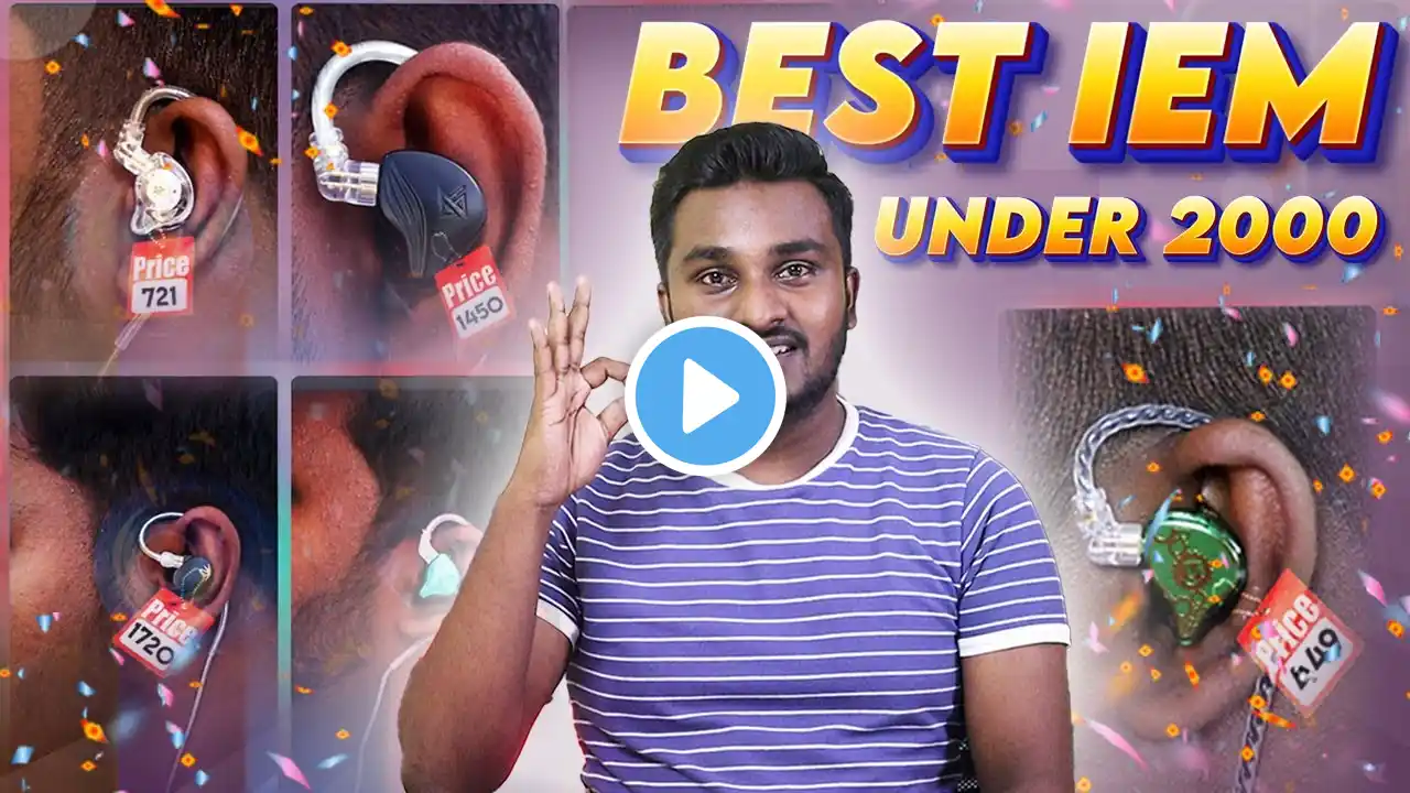 BEST IEM Under RS.2000 (Updated)💥At Best  Price😮!