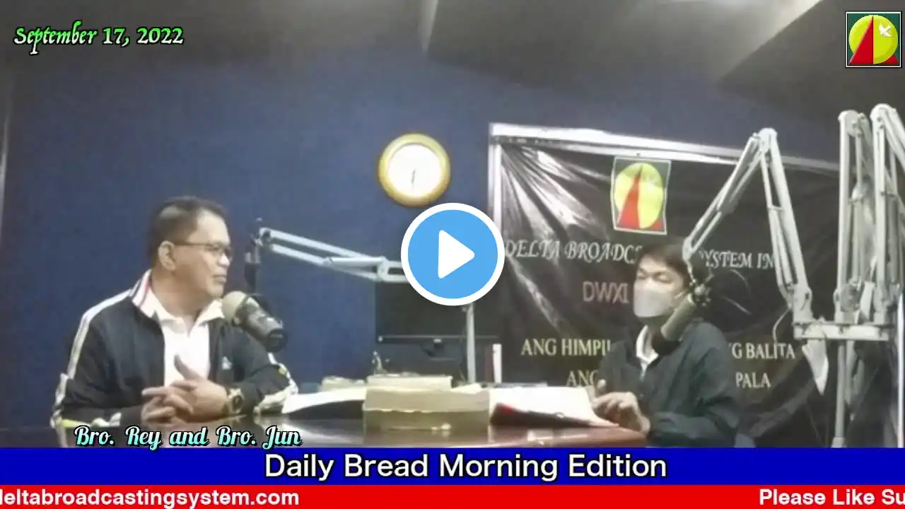 DWXI 1314 AM Livestream (Monday - September 19, 2022) #dailybreadmorningedition