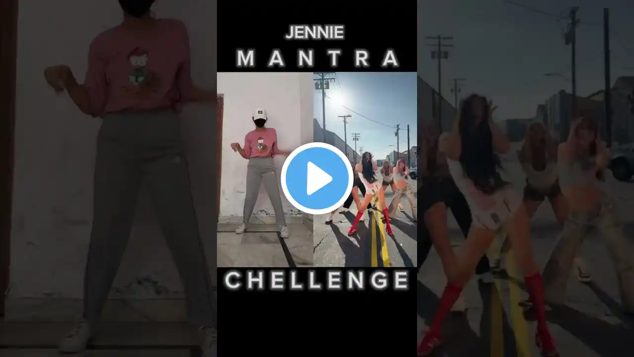 JENNIE - Mantra dance cover ✨️ ‪@jennierubyjane‬ #jennie #mantra #challenge