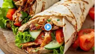 Chicken Shawarma Recipe At Home | Chicken Shawarma With Sauce | No Yeast | Red Sauce | Punjabi food#