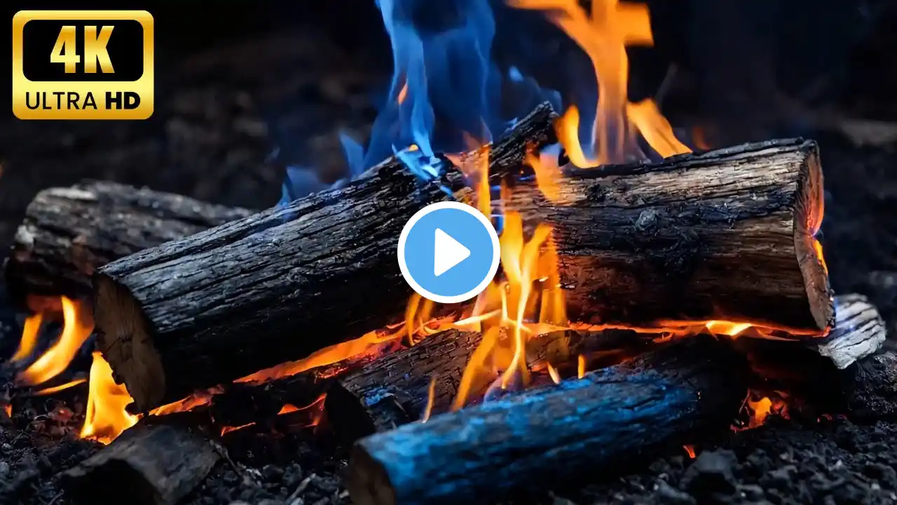 🔥 The Ultimate Fireplace Escape Hypnotic Flames, Soft Crackles & a Warm Glow for Tranquility 4K V1