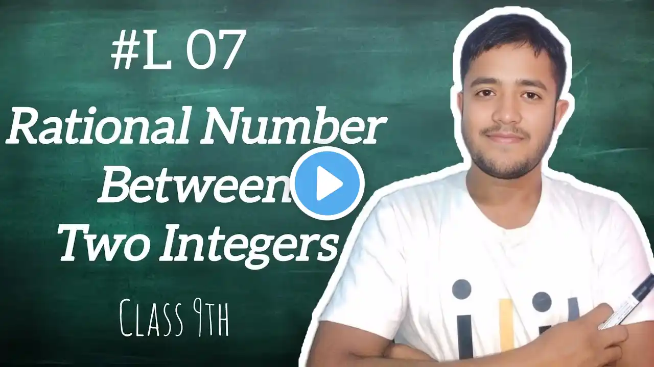 #L07 Rational Number Between Two Integers | class 9th Maths | #cbsemaths #numbersystem #ncert #maths