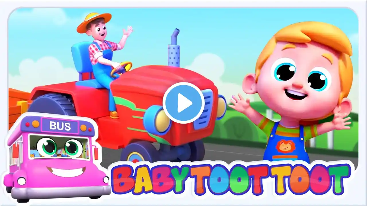 Wheels On the Tractor, Farm Vehicle Rhyme & More Kids Songs